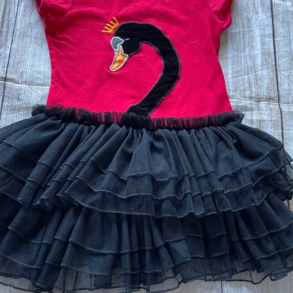 Butterflies & Moonbeams Swan Dress Size 6